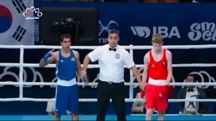 کسب مدال برنز در مسابقات جهانی بوکس