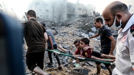 غزہ پر صیہونی فوج کی وحشیانہ بمباری، 10 فلسطینی شہید اور متعدد زخمی