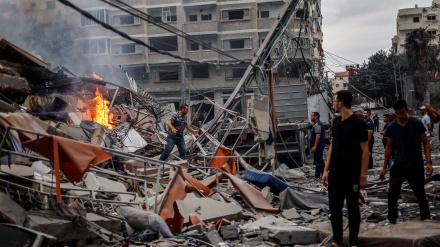 غزہ پر صیہونی فوج کی وحشیانہ بمباری، متعدد فلسطینی شہید اور زخمی