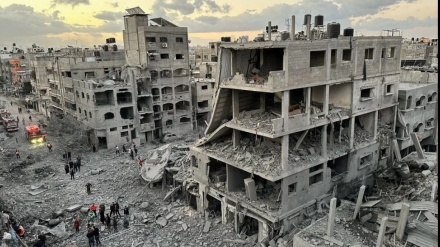 غزہ پر وحشیانہ صیہونی بمباری، چوبیس گھنٹے میں 187 فلسطینی شہید اور 377 زخمی