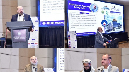 پاکستان میں الاقصی طوفان کے حامی: او آئی سی اپنی ذمہ داری پر عمل کرے۔