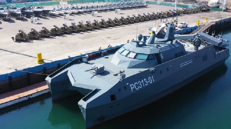 ایرانی بحریہ کی دفا‏عی صلاحیتوں میں اضافہ 100 جنگی کشتی، بحری جہازاور بحری بیڑا شامل