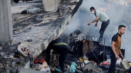 درێژەی دڕندەکاریەکانی ڕژیمی زایۆنیستی لە باشووری کەرتی غەزە