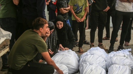 غزہ پر وحشیانہ صیہونی بمباری، چوبیس گھنٹے میں 135 فلسطینی شہید، شہدا کی تعداد 23800 ہوگئی