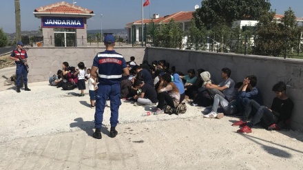 بازداشت 40 مهاجر افغانستانی در آب های ساحلی ترکیه