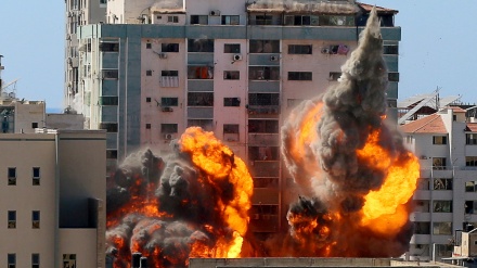 غزہ پر صیہونی فوج کی وحشیانہ بمباری، چوبیس گھنٹے میں 147 فلسطینی شہید اور 243 زخمی 