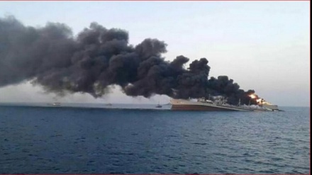 حمله موشکی یمن به کشتی انگلیسی در خلیج عدن 