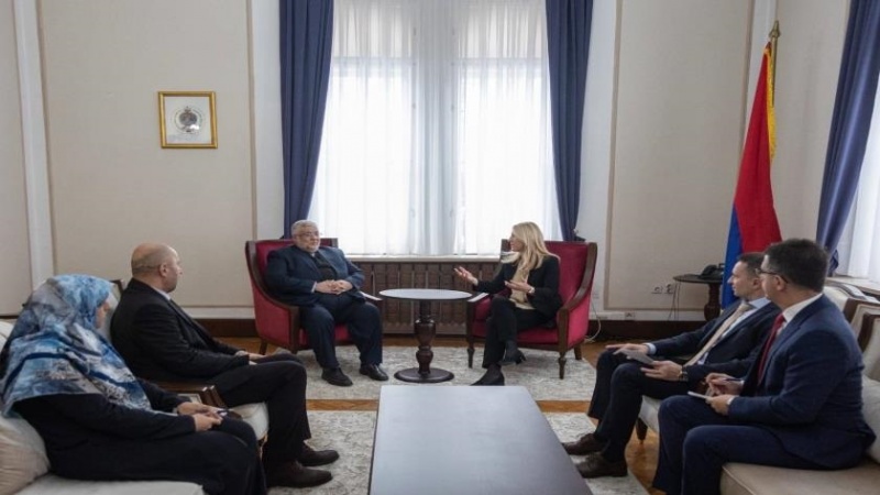 Željka Cvijanović se sastala s iranskim ambasadorom u BiH