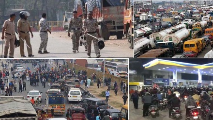 ہندوستان: ڈرائیوروں کی ہڑتال سےایندھن کی سپلائی متاثر، عوام پریشان