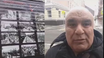 Moskvadan İsmail Həsənoğlunun göndərdiyi video