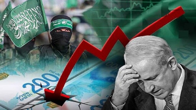 غزہ کی جنگ سے صیہونی حکومت کو اٹھاون ارب ڈالر کا نقصان 