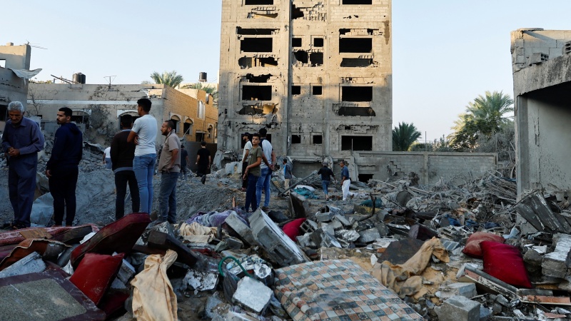 غاصب صیہونی حکومت کی غزہ کے مختلف علاقوں پر بمباری، متعدد فلسطینی شہید اور زخمی