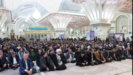 برگزاری مراسم گرامیداشت از شهدای افغان حادثه تروریستی کرمان در تهران 