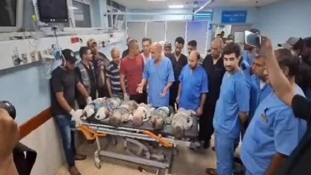 ڕەوشی نالەباری نەخۆشخانەی ناسر دوابەدوای گەمارۆ و پەلاماری زایۆنییەکان