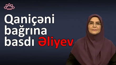 Qaniçəni bağrına basdı Əliyev