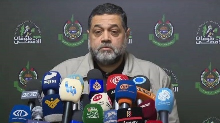 صیہونیوں کی شرطوں کو تسلیم نہ کرنے پر حماس کی تاکید 