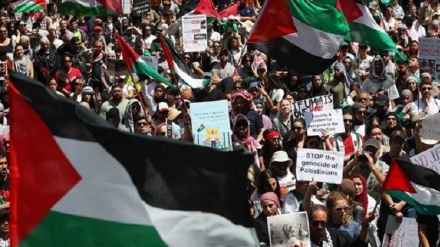  بەردەوامبوونی خۆپیشاندانی پشتیوانانی غەززە لە وڵاتانی جۆراجۆری جیهاندا