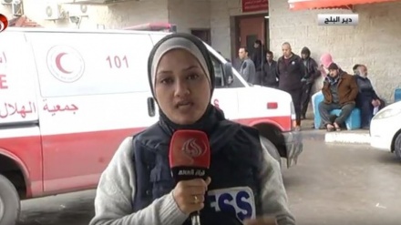 İşğalçıların Əməl xəstəxanasına basqın haqda Əlaləm-in reportajı