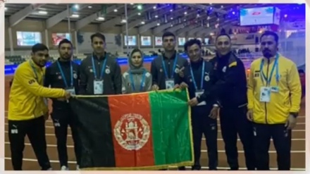 حضور پنج ورزشکار افغان در یازدهمین دوره مسابقات اتلتیک داخل سالون آسیا در تهران