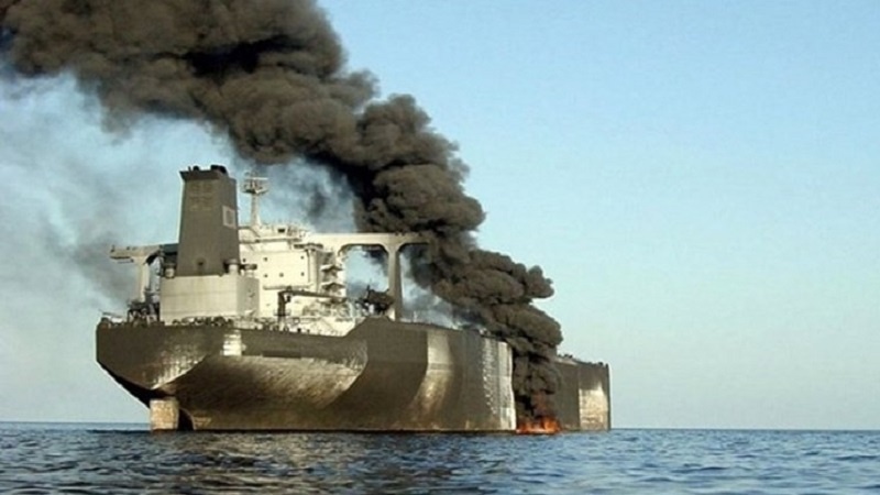 بحیرہ احمر میں برطانوی بحری جہاز پر ڈرون حملہ