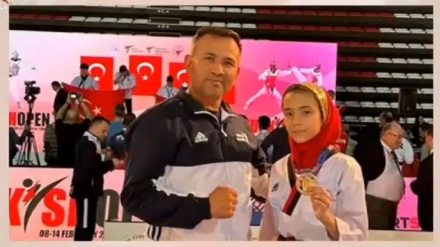کسب دو مدال طلا و برنز توسط دختران افغان در مسابقات تکواندوی ترکیه