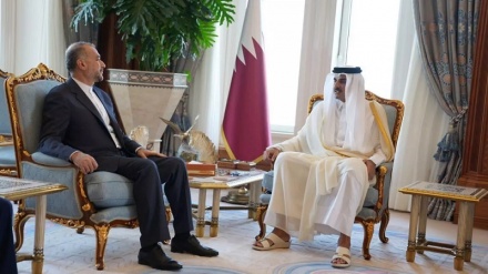 امیر قطر نے اسلامی جمہوریہ ایران کی طرف سے فلسطینی قوم کی حمایت کو سراہا۔