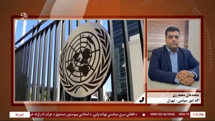 محمد خان محمد زی آگاه سیاسی: بعضی رفتارهای سازمان ملل نشان میدهد که میخواهند پای امریکا را به افغانستان باز کنند