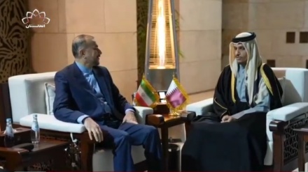 دیدار وزیر خارجه ایران با مقامات قطر و رئیس دفتر سیاسی حماس