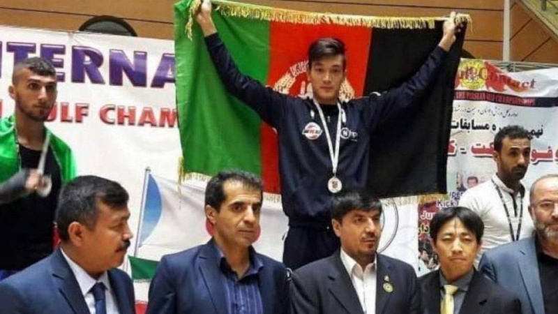 تیم کیک‌ بوکسینگ افغانستان در مسابقات بین‌المللی تهران نایب قهرمان شد