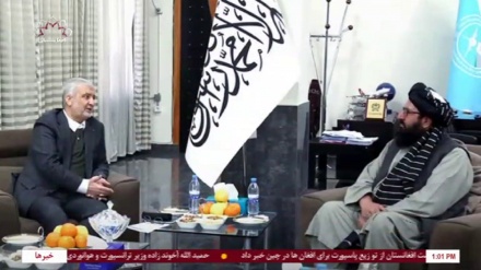 دیدار سرپرست وزارت ترانسپورت با سفیر و نماینده ایران در مورد افغانستان 