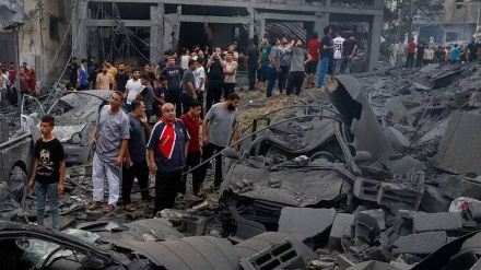 غزہ پر صیہونی فوج کی وحشیانہ بمباری، متعدد فلسطینی شہید اور زخمی