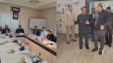 بازدید فرمانده نیروی دریایی سپاه از شبکه جهانی سحر