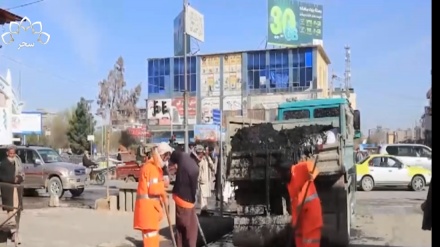 آغاز حشر عمومی بریا پاک سازی شهر مزار شریف