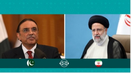 نومنتخب پاکستانی صدر کو صدر ایران کی مبارکباد