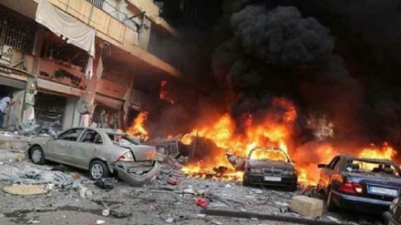 شام میں کار بم دھماکہ 37 افراد شہید و زخمی