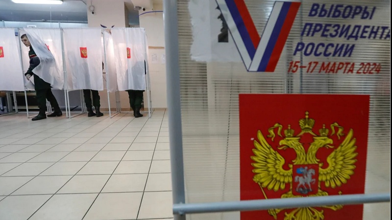 روس میں صدارتی انتخابات کے لئے پولنگ