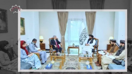 دیدار نماینده ویژه هند در امور افغانستان با امیرخان متقی