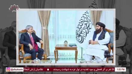 دیدار امیرخان متقی با نماینده ویژه هند برای افغانستان 