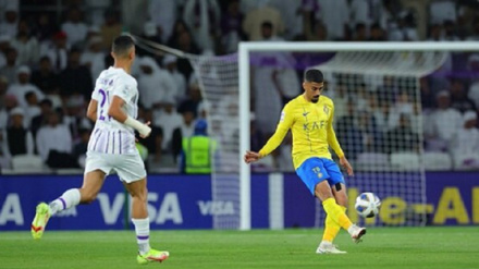 النصر په پنالټي کې د العین اماراتو لوبډلې څخه ماتې وخوړه