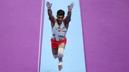 İranlı gimnast dayaqlı tullanmada dünya reytinqinin üçüncü pilləsində yer alıb.