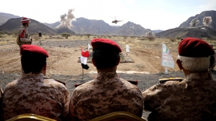 یمنی فوج کی جنگی مشقیں (ویڈیو)