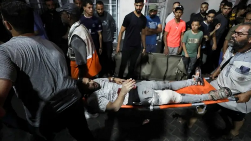 غزہ میں صیہونی فوج کے وحشیانہ جنگی جرائم