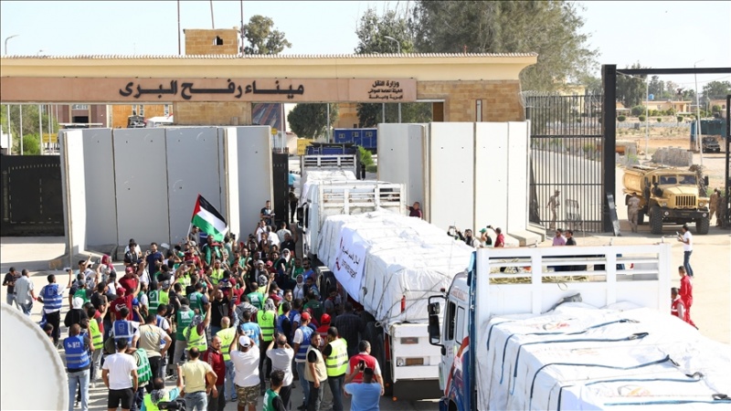 غزہ میں فلسطینیوں کے لئے انسان دوستانہ امداد ارسال کئے جانے کی ضرورت پر تاکید