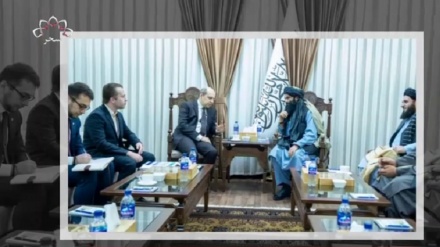 دیدار سراج الدین حقانی با سفیر روسیه در کابل