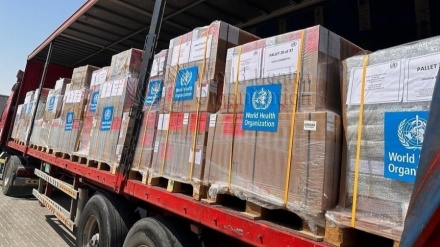 غزہ میں سامان لے جانے والے سولہ ٹرکوں کی آمد کا اعلان