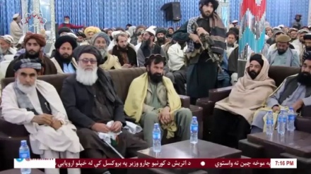 دیدار مردم و مسئولین در ولایت ننگرهار 