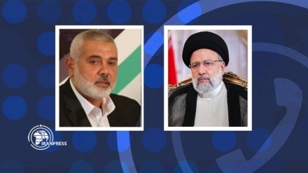 صدر رئیسی اور حماس کے سربراہ کی ٹیلی فونی گفتگو 