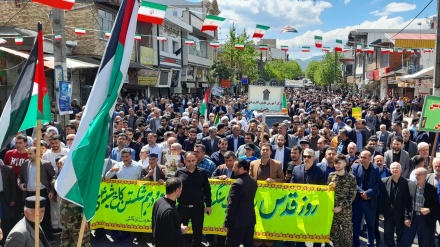 تہران سمیت پورے ایران میں عالمی یوم القدس کی عظیم الشان ریلیاں