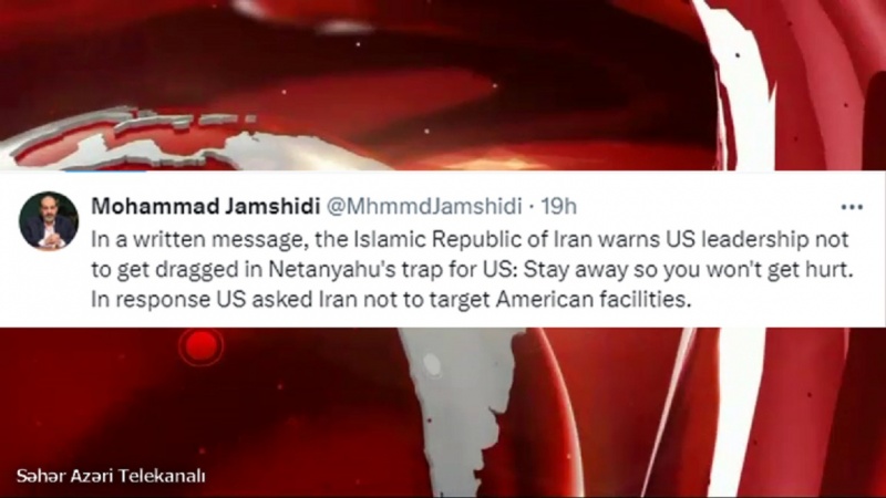 ABŞ Tehrandan Amerika hədəflərini vurmamağı xahiş edib