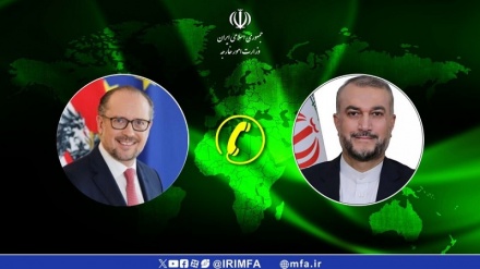ایران اور آسٹریا کے وزرائے خارجہ کی ٹیلی فونی گفتگو 